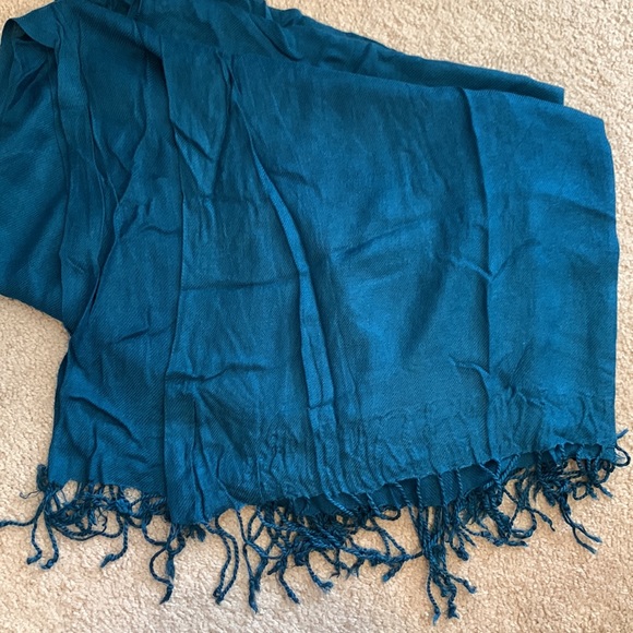 Pashmina - teal - Picture 2 of 3